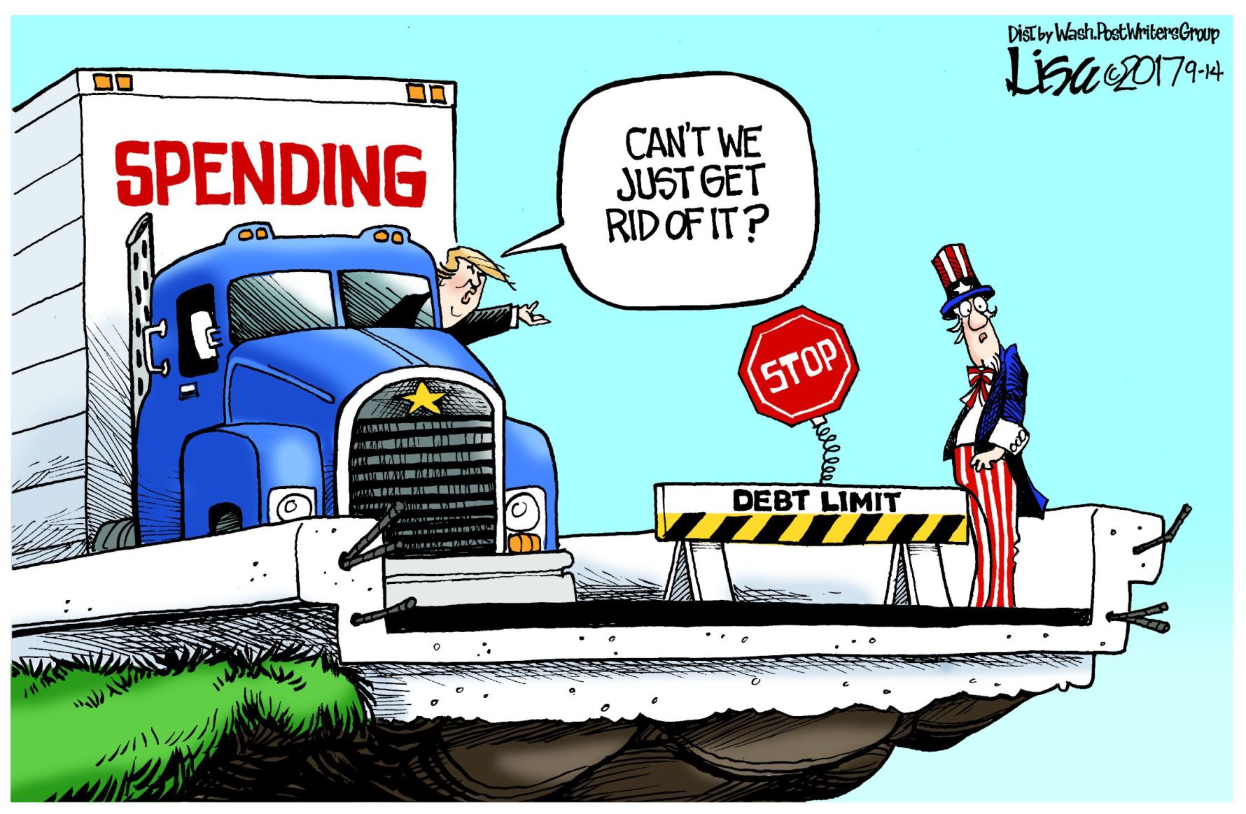 Lisa Benson cartoon